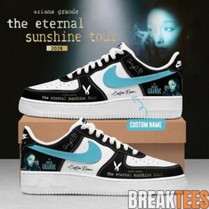 Ariana Grande The Eternal Sunshine Tour 2026 Custom Air Force 1
