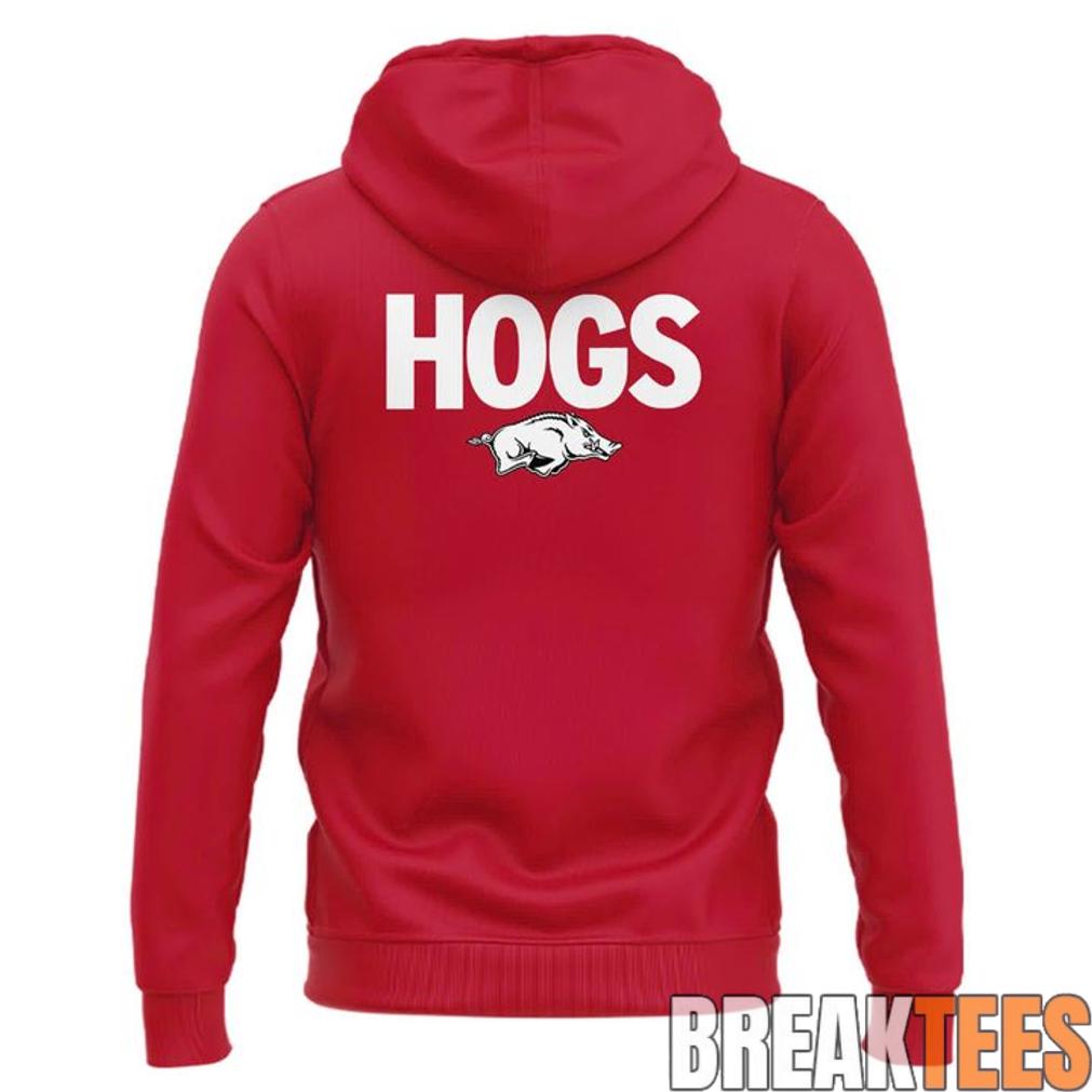 Arkansas Razorbacks Coach Ryan Silverfield Hoodie Arkansas Razorbacks Coach Ryan Silverfield Hoodie