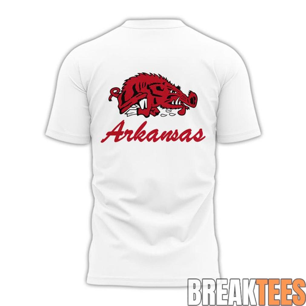 Arkansas Razorbacks ‘Family’ 2026 Special White T-Shirt Arkansas Razorbacks ‘Family’ 2026 Special White T-Shirt