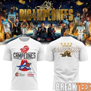 Astros de Jalisco 2026 CIBACOPA Champions Basketball Shirt