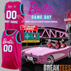 Atlanta Dream Barbie Game Day  2026 Custom Baskeball Jersey