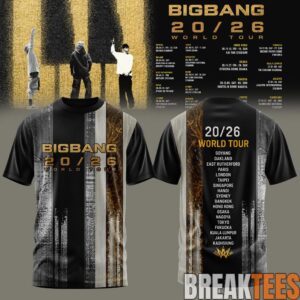 BIGBANG 2026 WORLD TOUR Limited Edition T-Shirt 1 BIGBANG 2026 WORLD TOUR Limited Edition T-Shirt 1
