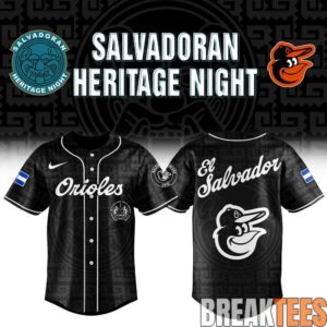Baltimore Orioles El Salvadoran Heritage Night 2026 Limited Jersey