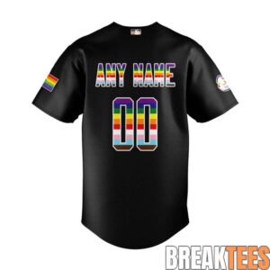 Baltimore Orioles Pride Night Jersey Custom 2