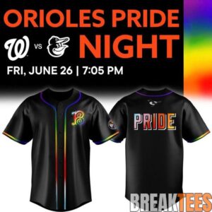 Baltimore Orioles x Pride Night Baseball Jersey
