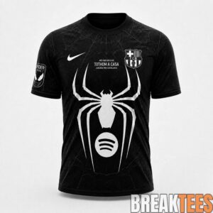 Barcelona x Spider Man Venom Julian Alvarez Jersey Shirt 3