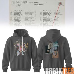 Beabadoobee – The Powerlines Tour Beatopia Art Hoodie 1