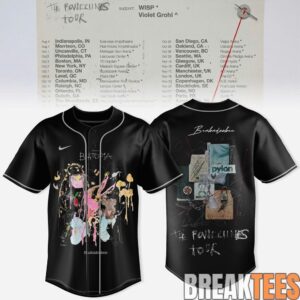Beabadoobee – The Powerlines Tour Beatopia Baseball Jersey