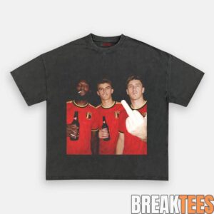 Belgian Red Devils Rebellion Drunk Smoke Middle Finger Tee 1 Belgian Red Devils Rebellion Drunk Smoke Middle Finger Tee 1