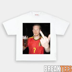 Belgium Football Team De Bruyne Drunk Tee 2