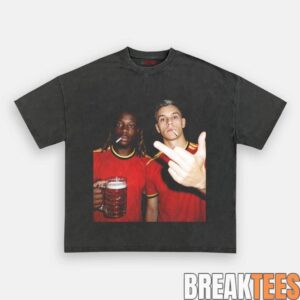 Belgium Football Team Doku x Trossard Drunk Tee 1