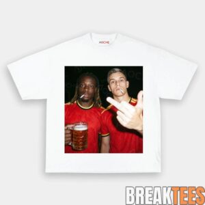 Belgium Football Team Doku x Trossard Drunk Tee 2