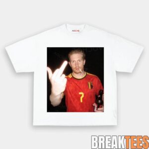 Belgium Football Team Kevin De Bruyne Drunk Tee 2 Belgium Football Team Kevin De Bruyne Drunk Tee 2