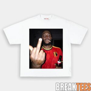 Belgium Football Team Lukaku Drunk Smoke Tee 2
