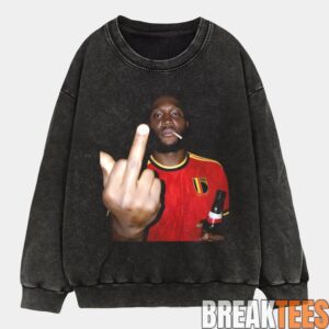 Belgium Football Team Lukaku Drunk Smoke Tee 4