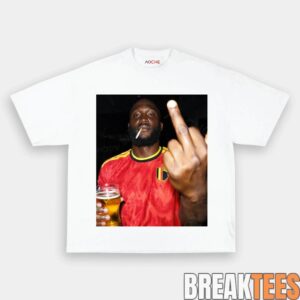 Belgium Football Team Lukaku Drunk Tee 2