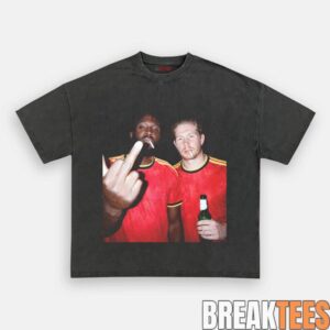 Belgium Football Team Lukaku x De Bruyne Drunk Tee 1