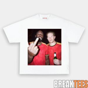 Belgium Football Team Lukaku x De Bruyne Drunk Tee 2
