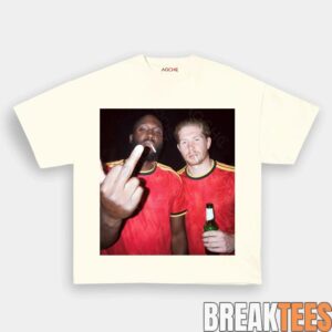 Belgium Football Team Lukaku x De Bruyne Drunk Tee 3