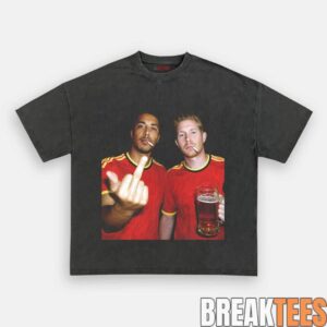 Belgium Football Team Tielemans x De Bruyne Drunk Tee 1