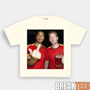 Belgium Football Team Tielemans x De Bruyne Drunk Tee 3