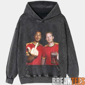 Belgium Football Team Tielemans x De Bruyne Drunk Tee 5