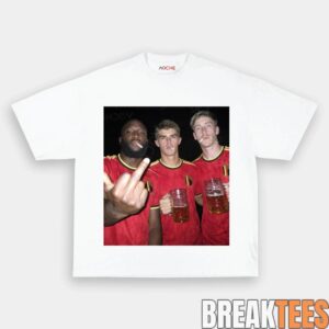 Belgium Football Team Trio Cigarettes and Glory Tee 2