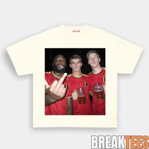 Belgium Football Team Trio Cigarettes and Glory Tee 3