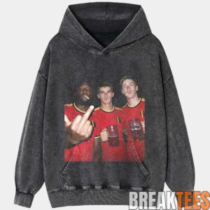 Belgium Football Team Trio Cigarettes and Glory Tee 5