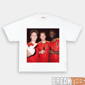 Belgium Football Team Trio Drunk Smoke Tee 2 Belgium Football Team Trio Drunk Smoke Tee 2