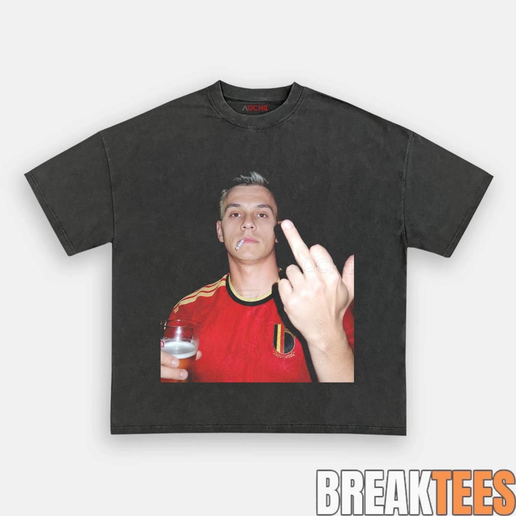 Belgium Football Team Trossard Drunk Tee Belgium Football Team Trossard Drunk Tee