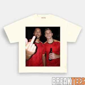 Belgium Football Team Trossard x Tielemans Drunk Tee 3