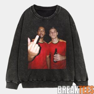 Belgium Football Team Trossard x Tielemans Drunk Tee 4