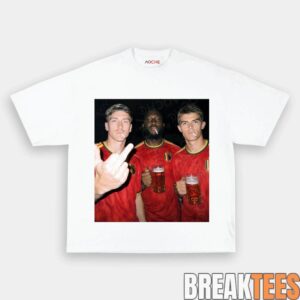 Belgium Trio Drunk Smoke Middle Finger Tee 2 Belgium Trio Drunk Smoke Middle Finger Tee 2