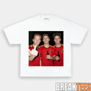 Belgium Trio Drunk Smoke Tee 2