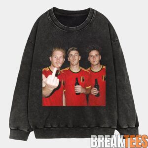 Belgium Trio Drunk Smoke Tee 4