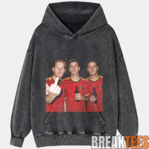 Belgium Trio Drunk Smoke Tee 5