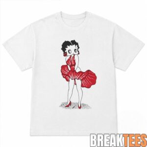 Bieber Justin Betty Boop Marilyn Monroe Shirt In Los Angeles 2026 1