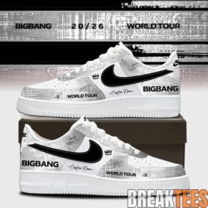 Big Bang 20th Anniversary Special Air Force 1 Shoes - Custom 1