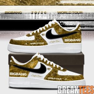 Big Bang 20th Anniversary Special Air Force 1 Shoes - Custom 2