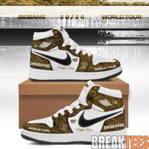 Big Bang 20th Anniversary Special Air Jordan 1 Shoes - Custom 1
