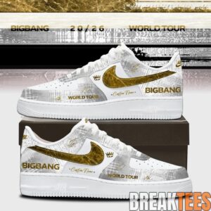 Big Bang 20th Anniversary Special Air Force 1 Shoes - Custom 3