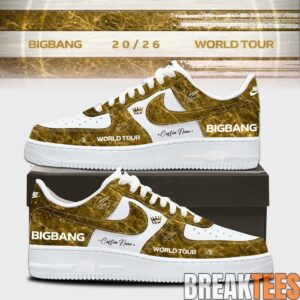 Big Bang 20th Anniversary Special Air Force 1 Shoes - Custom 4