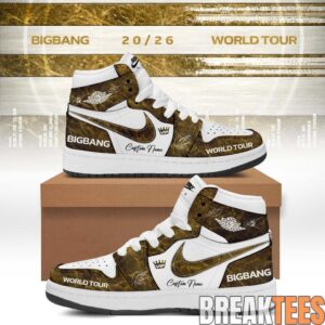 Big Bang 20th Anniversary Special Air Jordan 1 Shoes - Custom 3