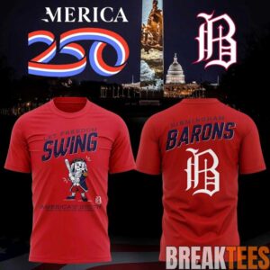Birmingham Barons 2026 250th Anniversary of America's Shirt
