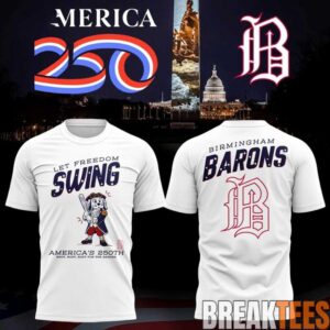 Birmingham Barons 2026 250th Anniversary of America's Shirt 2