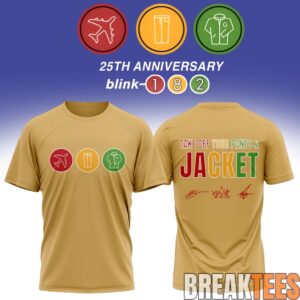 Blink-182 Anniversary Collection - Limited Edition Signature T-Shirt 3