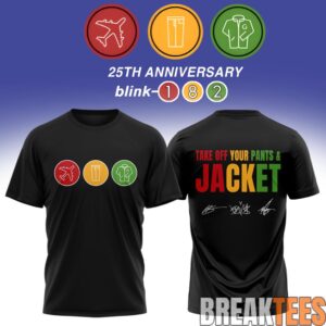 Blink-182 Anniversary Collection - Limited Edition Signature T-Shirt 4