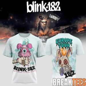 Blink-182 Meltdown Europe Edition Tee 3
