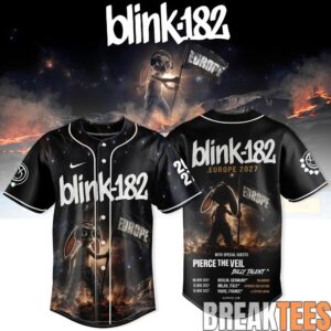 Blink-182 Never Grew Up Jersey Europe Tour Edition 1